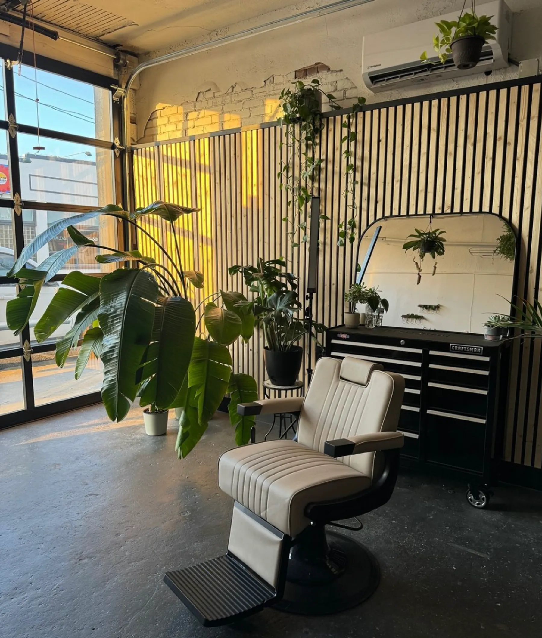 Ponyboy Barbershop interior